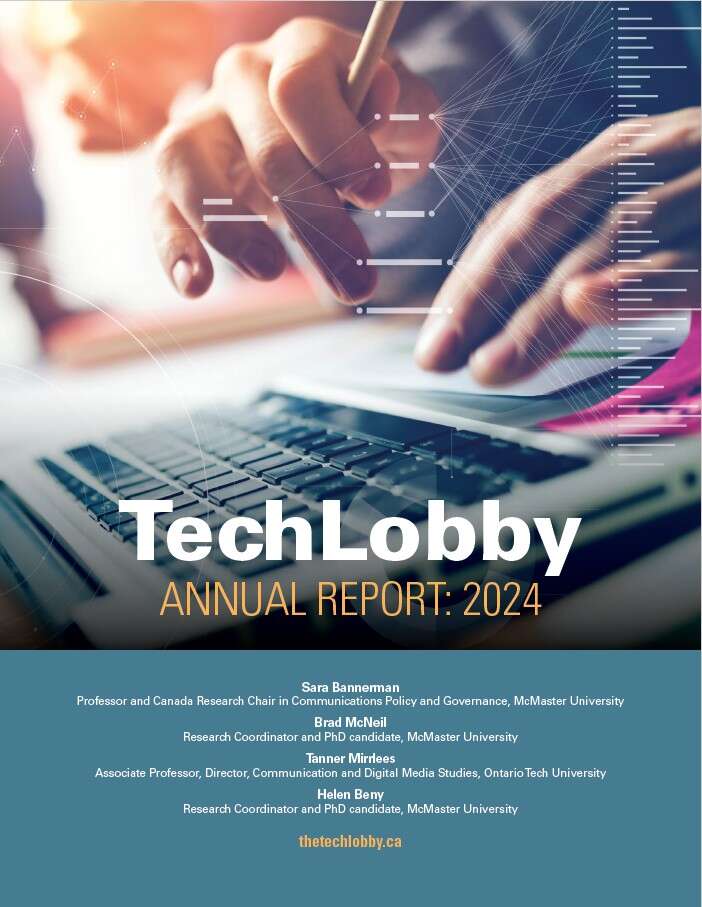 Cover of TechLobby Annual Report 2024